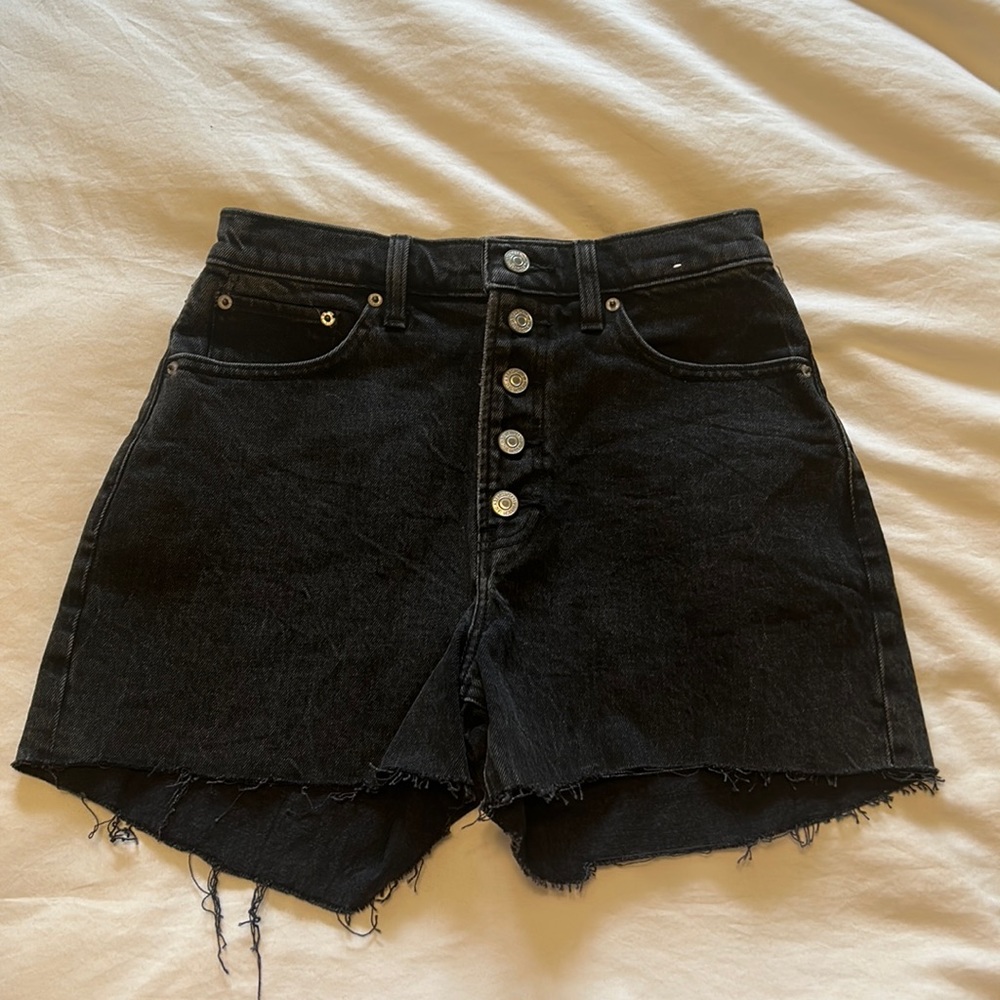 Curve Love High Rise 4 Inch Mom Shorts